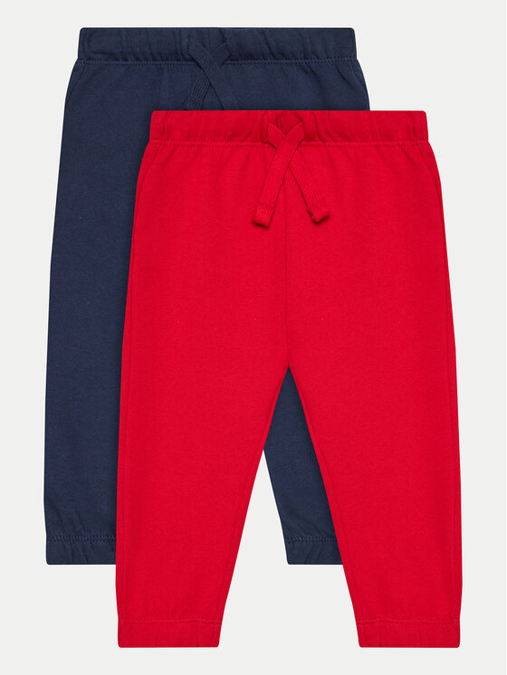 OVS Комплект панталони 2119712 Червен Regular Fit цвят на ниска цена