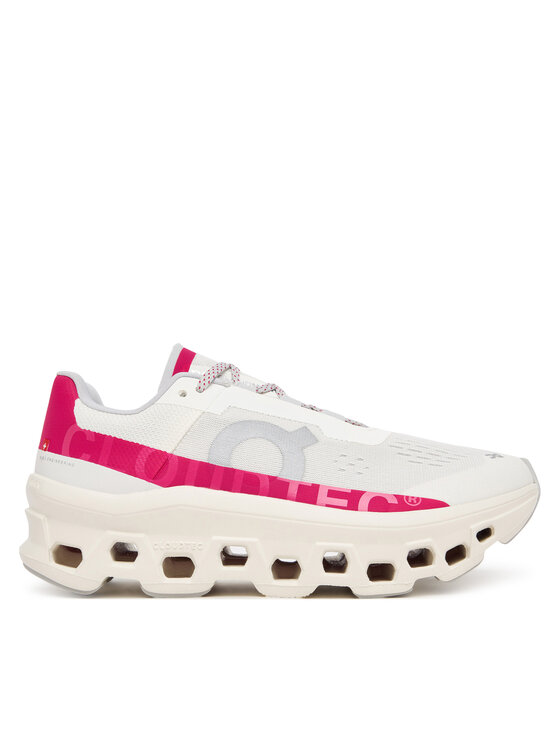 On Маратонки за бягане Cloudmonster 3WD1010 Бял цвят на ниска цена