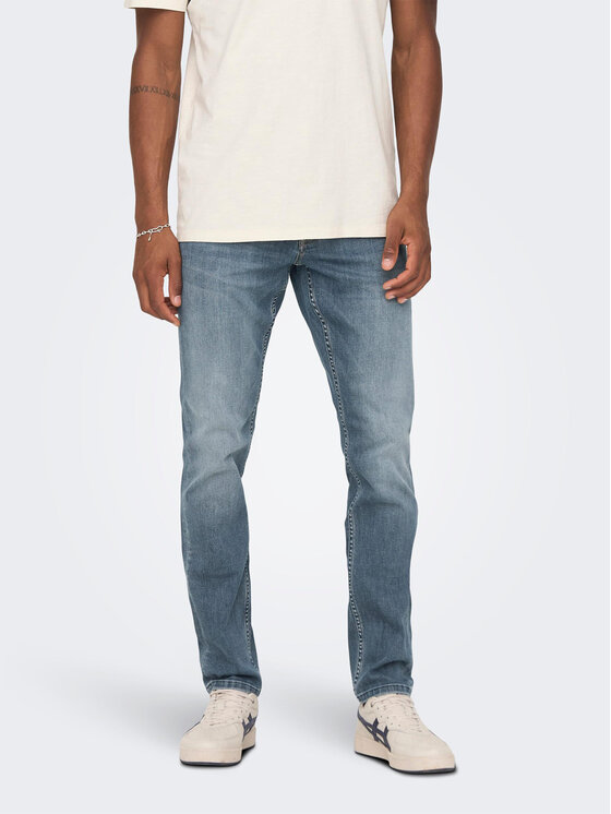 Only & Sons Дънки Loom 22024064 Син Slim Fit цвят на ниска цена