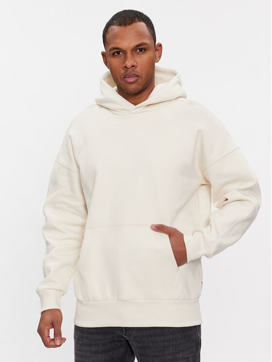 Only & Sons Суитшърт Dan 22026661 Екрю Relaxed Fit цвят на ниска цена