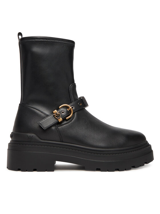 PINKO Боти Mia 27 SD0447P061 Черен цвят на ниска цена