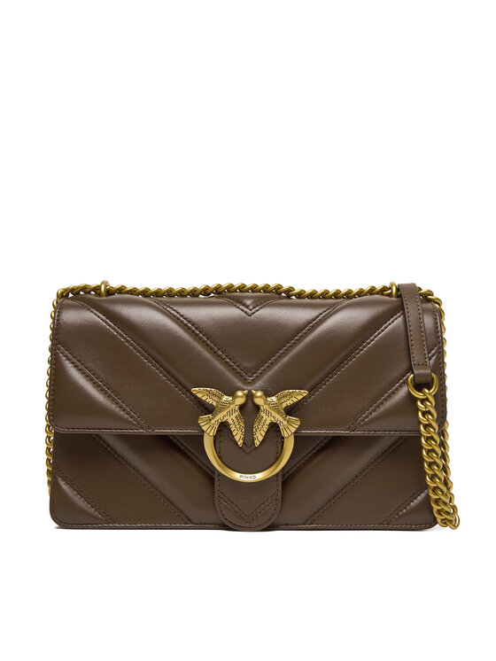 PINKO Дамска чанта 104549 A2OS Кафяв цвят на ниска цена