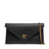 PINKO Дамска чанта Flat Purse Mini AI 25-26 PCPL 105347 A0F1 Черен цвят на ниска цена