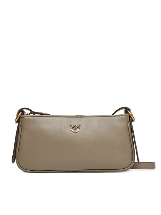 PINKO Дамска чанта Half Moon Baguette Mini AI 25-26 PLTT 105069 A0QO Бежов цвят на ниска цена