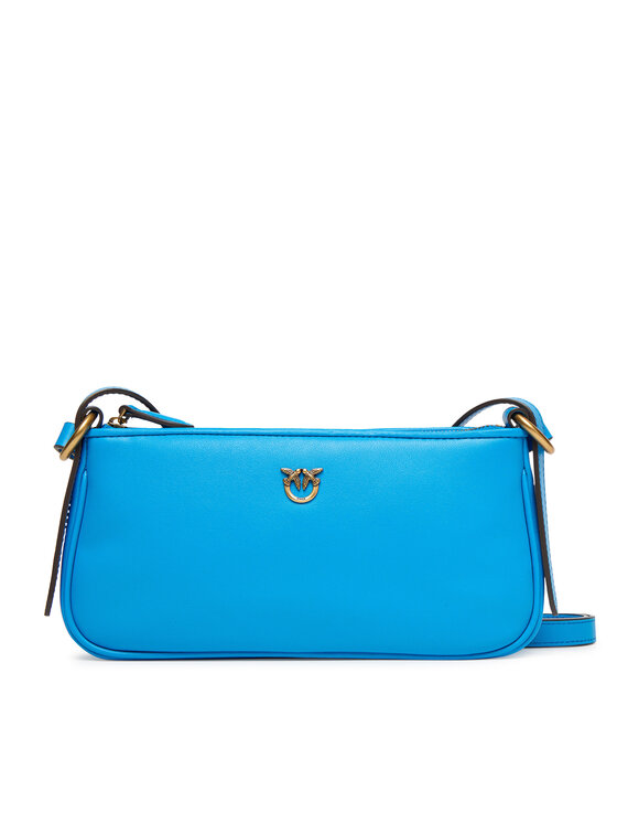 PINKO Дамска чанта Half Moon Baguette Mini AI 25-26 PLTT 105069 A0QO Син цвят на ниска цена