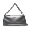PINKO Дамска чанта Half Moon Baguette Mini AI 25-26 PLTT 105069 A2O9 Сребрист цвят на ниска цена