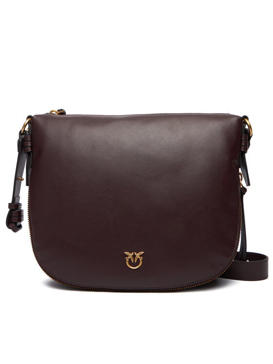 PINKO Дамска чанта Hobo Zip Around Classic Ai 25-26 PLTT 105113 A0QO Бордо цвят на ниска цена