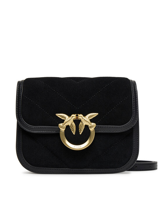 PINKO Дамска чанта Love Box Bag Fl Mini AI 25-26 PLTT 104297 A2JH Черен цвят на ниска цена