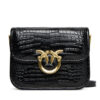 PINKO Дамска чанта Love Box Bag Fl Mini AI 25-26 PLTT 104297 A2OH Черен цвят на ниска цена
