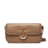 PINKO Дамска чанта Love Box Baguette Al 25-26 PLTT 105083 A26L Кафяв цвят на ниска цена
