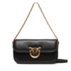 PINKO Дамска чанта Love Box Baguette Al 25-26 PLTT 105083 A26L Черен цвят на ниска цена