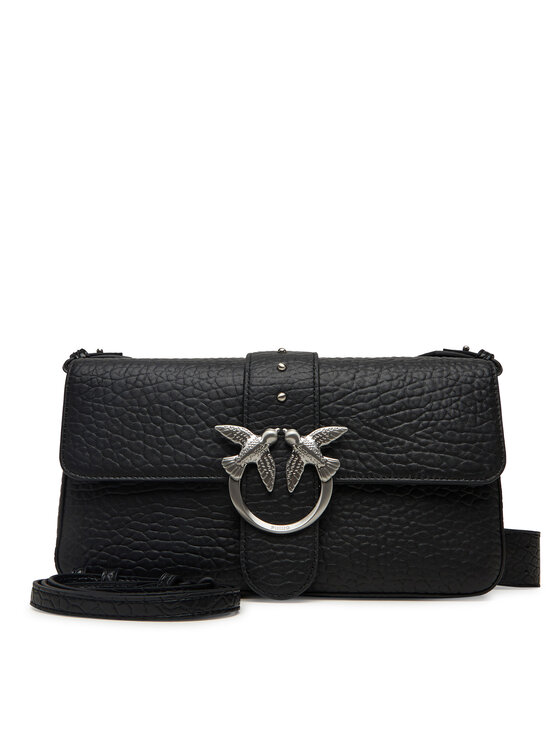 PINKO Дамска чанта Love One Classic Slouchy Fl Al 25-26 PLTT 104524 A2JU Черен цвят на ниска цена