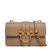 PINKO Дамска чанта Love One Mini ST.CL Al 25-26 PLTT 105856 A0F1 Бежов цвят на ниска цена