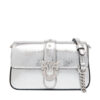 PINKO Дамска чанта Love One Slouchy Baby AI 25-26 PCPL 105353 A2WD Сребрист цвят на ниска цена