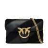 PINKO Дамска чанта Love Puff Mini Cl AI 25-26 PLTT 100039 A2JY Черен цвят на ниска цена