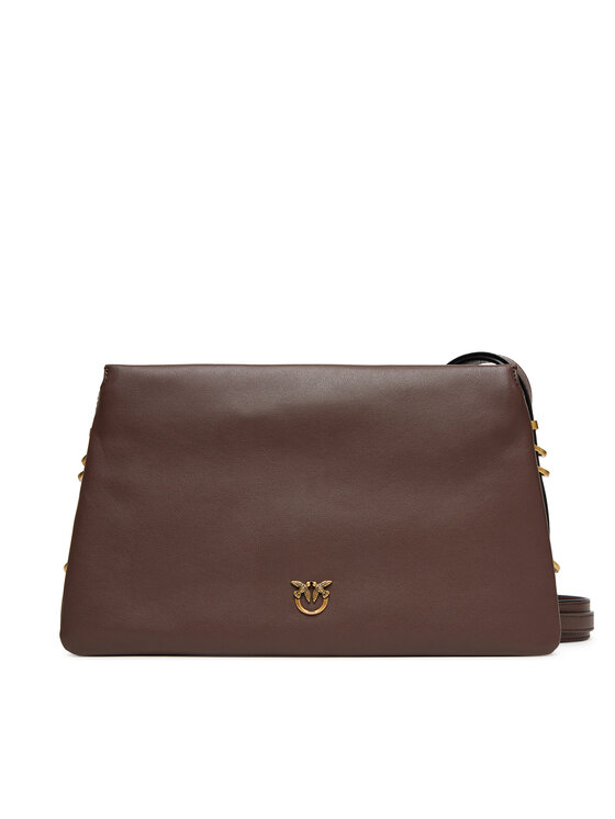 PINKO Дамска чанта Triplet AI 25026 PLTT 105161 A0QO Кафяв цвят на ниска цена