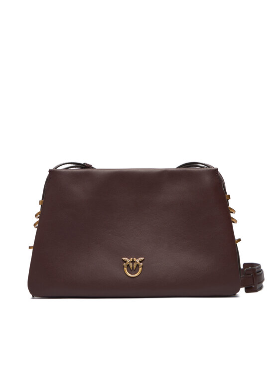 PINKO Дамска чанта Triplet Mini AI 25-26 PLTT 105883 A0QO Кафяв цвят на ниска цена