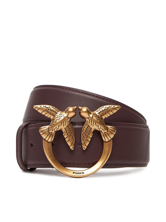 PINKO Дамски колан Love Berry H4 Belt AI 25-26 PLT01 100120 A0F1 Виолетов цвят на ниска цена