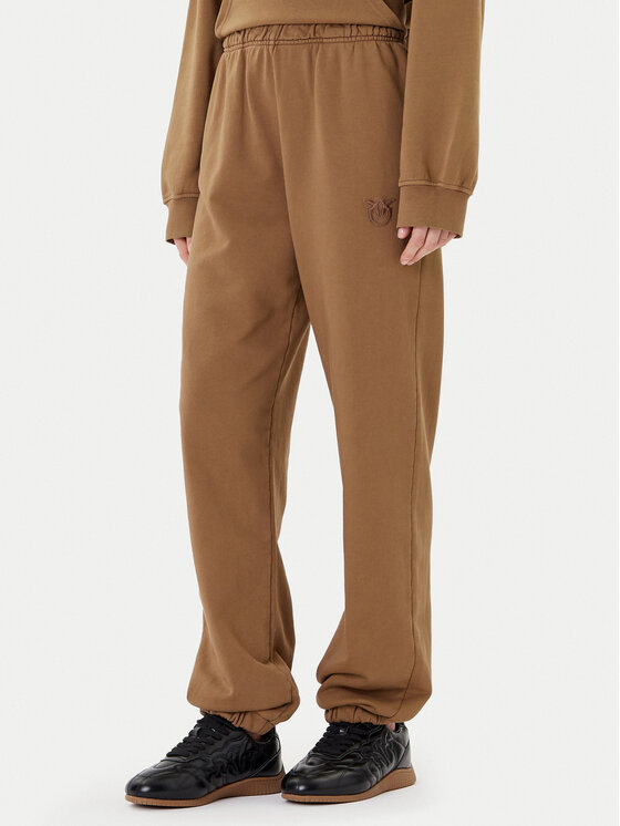 PINKO Долнище анцуг Pazzo 105508 A2RB Кафяв Regular Fit цвят на ниска цена