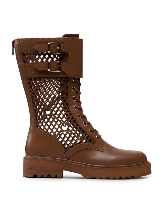 PINKO Зимни обувки Noemi Stivale PE 22 BLKS1 1H212D Y87W Кафяв цвят на ниска цена