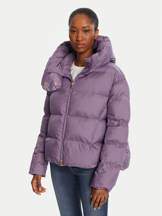 PINKO Зимно яке 101602 A2P6 Виолетов Regular Fit цвят на ниска цена