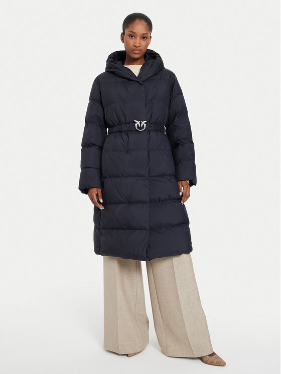 PINKO Зимно яке Collirio 103828 A11M Тъмносин Regular Fit цвят на ниска цена