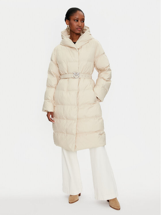 PINKO Зимно яке Collirio Caban 103828 A11M Бежов Regular Fit цвят на ниска цена