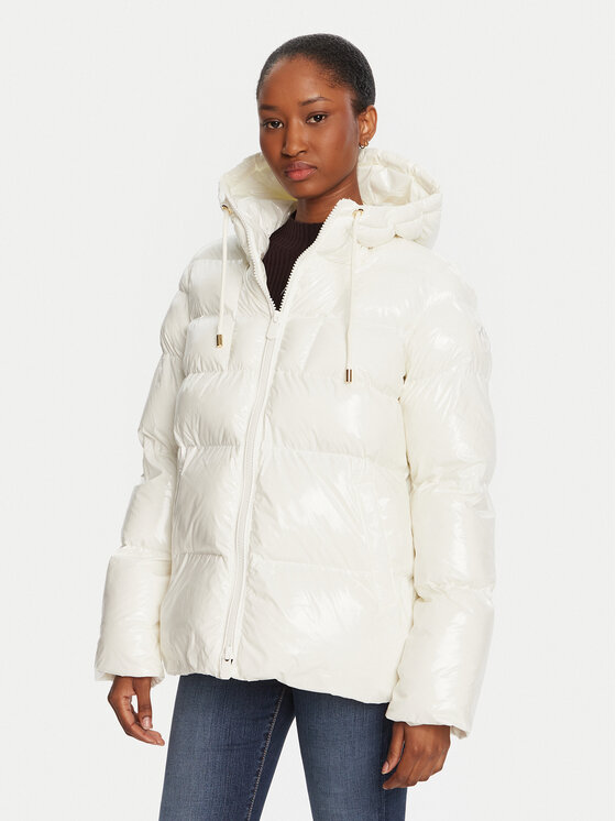 PINKO Зимно яке Eleodoro 101597 A2P7 Бял Regular Fit цвят на ниска цена