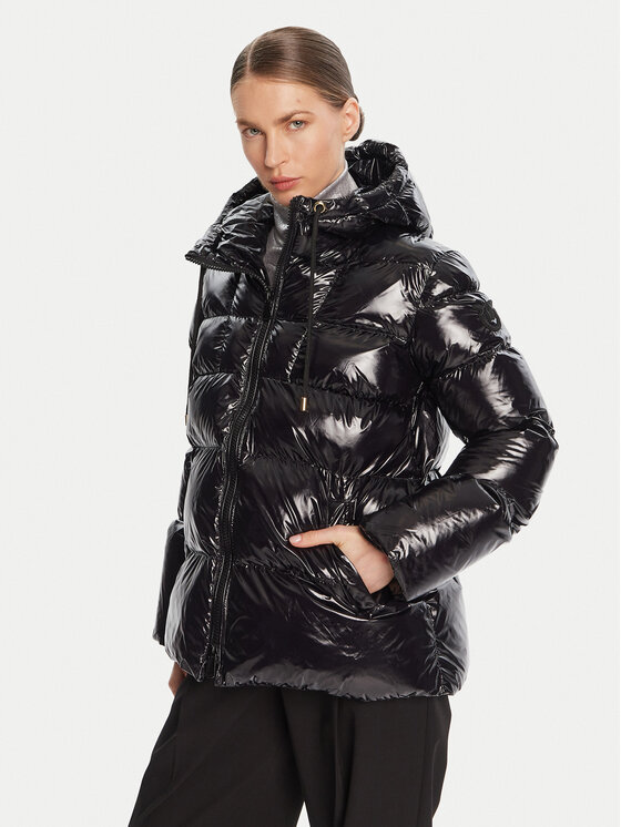 PINKO Зимно яке Eleodoro 101597 A2P7 Черен Regular Fit цвят на ниска цена