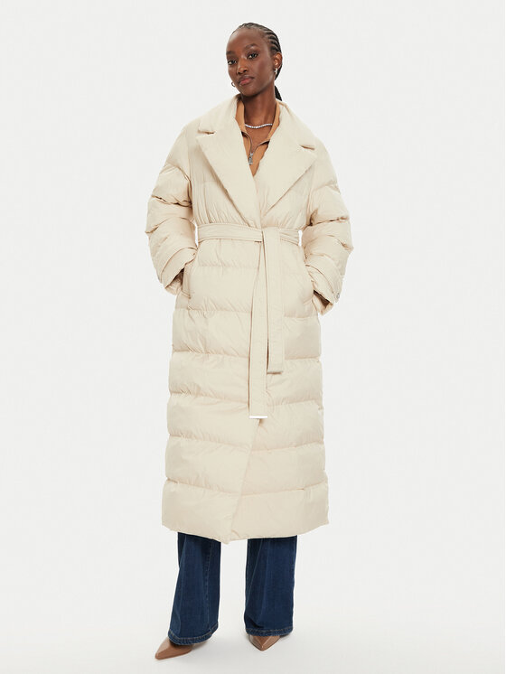 PINKO Зимно яке Taccuino 103829 A0L5 Екрю Regular Fit цвят на ниска цена