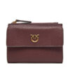 PINKO Портфейл Compact Wallet AI 25-26 PCPL 103612 A29Q Бордо цвят на ниска цена