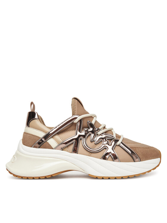 PINKO Сникърси Ariel 01 SS0023T040 Кафяв цвят на ниска цена