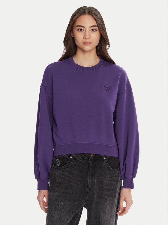PINKO Суитшърт Maliardo 105510 A2RB Виолетов Regular Fit цвят на ниска цена