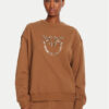 PINKO Суитшърт Nelly 100534 A2RO Кафяв Regular Fit цвят на ниска цена