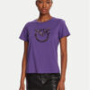 PINKO Тишърт Quentin 100535 A2RN Виолетов Regular Fit цвят на ниска цена