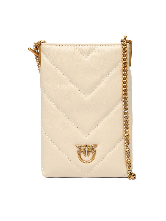 PINKO Чантичка за телефон Phone Case PCPL 105358 A2W2 Екрю цвят на ниска цена