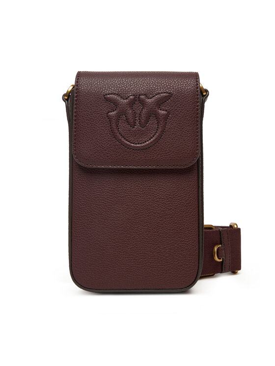 PINKO Чантичка за телефон Phone Case Utility AI 25-26 PCPL 105355 A29Q Бордо цвят на ниска цена