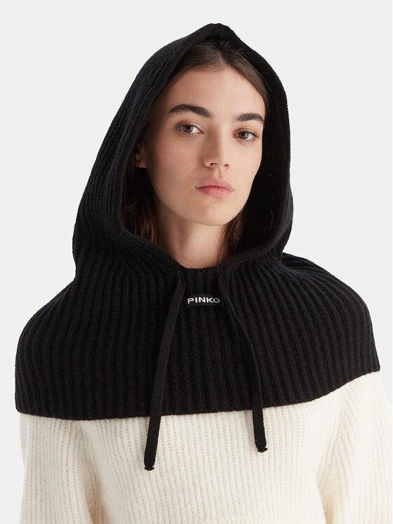 PINKO Шал - комин 104494 A2Z1 Z99 Черен цвят на ниска цена