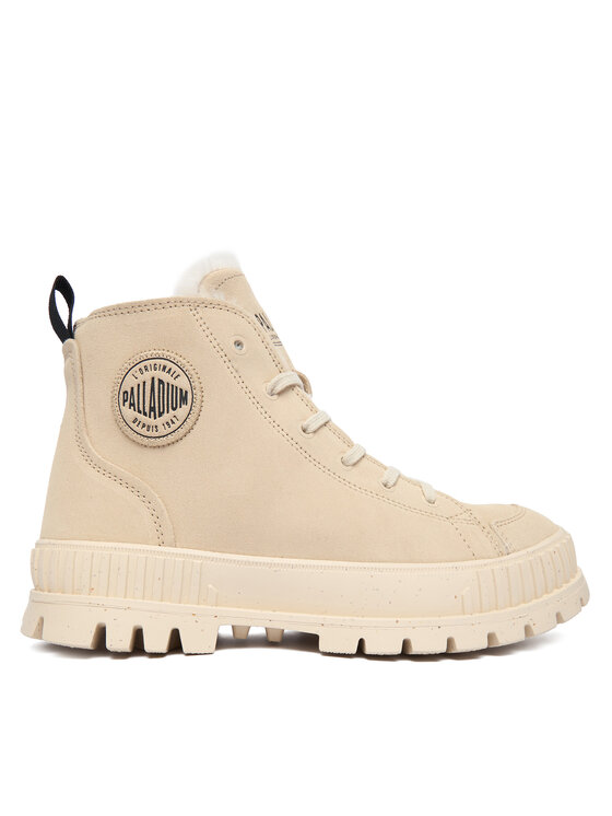 Palladium Туристически oбувки Pallashock Zip Warm 74353-210-M Бежов цвят на ниска цена