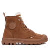 Palladium Туристически oбувки Pampa Hi Zip Wl 95982-291-M Кафяв цвят на ниска цена