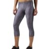 Pantaloni  Workout Ready Printed Capri 3/4 за жени Reebok