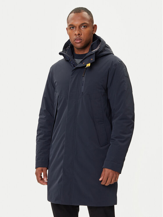 Parajumpers Зимно яке Easy 25WMPMJKBC03 Тъмносин Regular Fit цвят на ниска цена