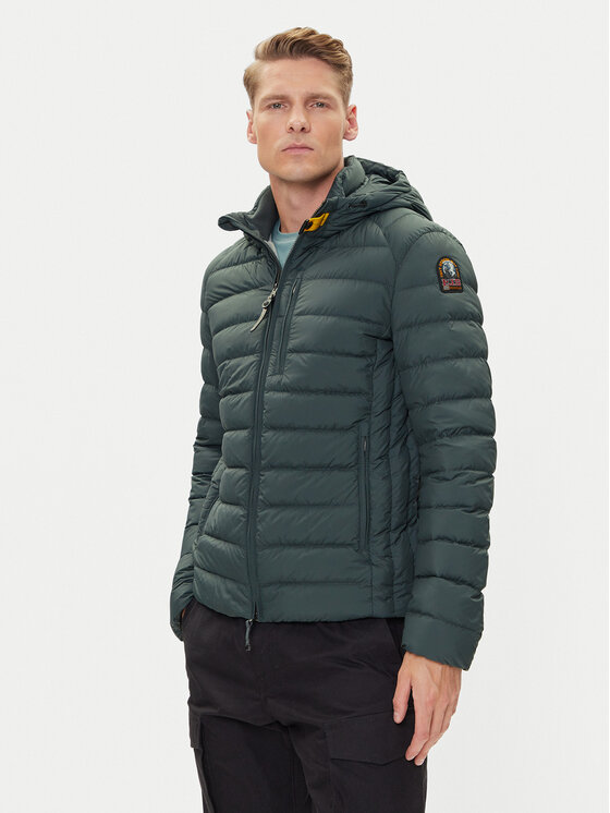 Parajumpers Пухено яке Last Minute 25WMPMPUSL02 Зелен Regular Fit цвят на ниска цена