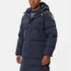 Parajumpers Пухено яке Long Bear 25WMPMPUHF04 Тъмносин Regular Fit цвят на ниска цена