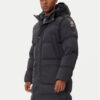 Parajumpers Пухено яке Long Bear 25WMPMPUHF04 Черен Regular Fit цвят на ниска цена