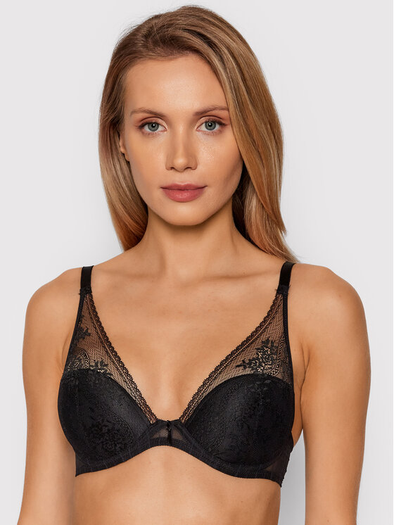 Passionata Сутиен с банели Maddie P47H20 Черен цвят на ниска цена