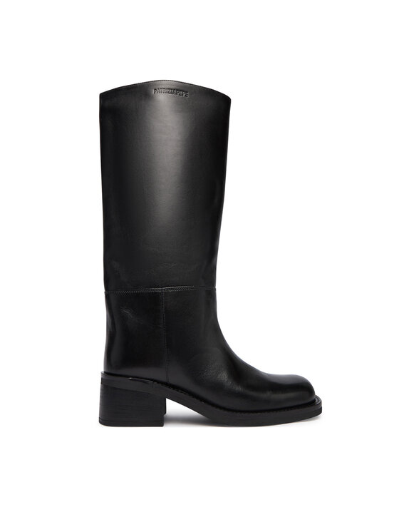 Patrizia Pepe Ботуши 2Y0042 L048 K103 Черен цвят на ниска цена