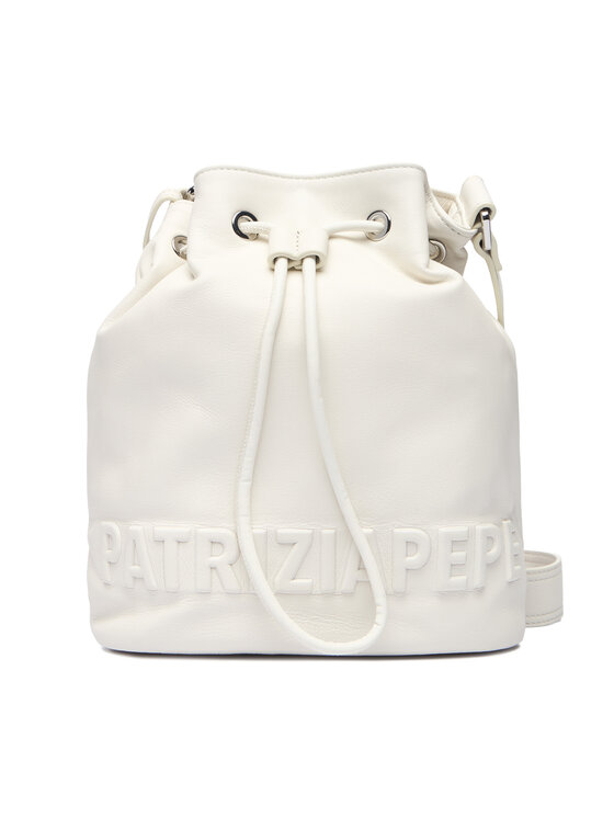 Patrizia Pepe Дамска чанта 2B0126/L113 Бял цвят на ниска цена