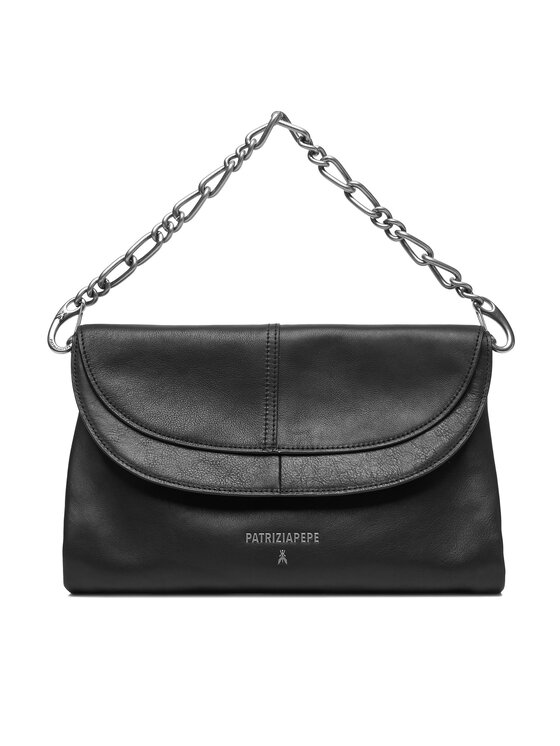 Patrizia Pepe Дамска чанта 2B0152/L162-K103 Черен цвят на ниска цена