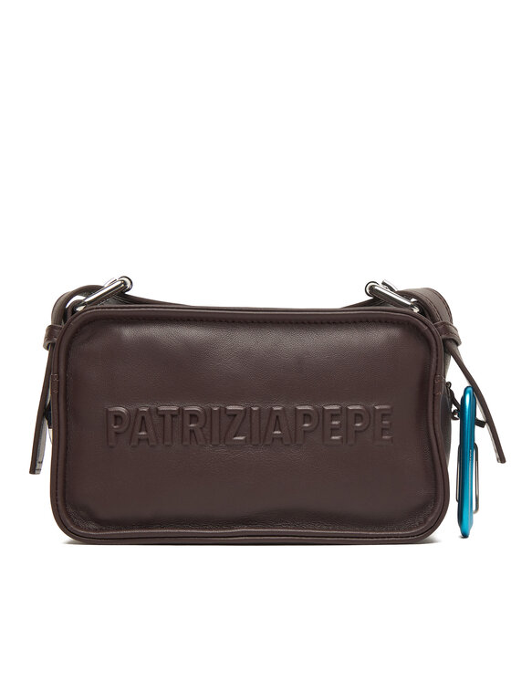 Patrizia Pepe Дамска чанта 2B0153/L113-B856 Кафяв цвят на ниска цена